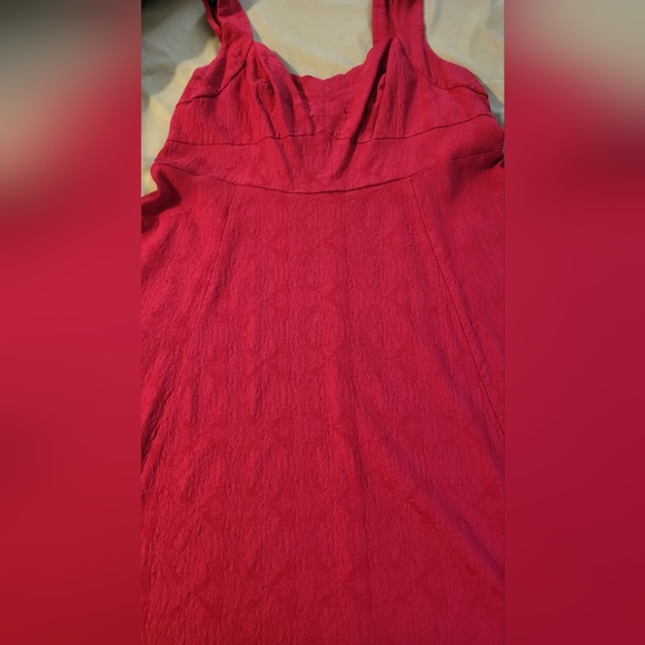 Size 20 red fit and flare dress by Torrid - Picture 5 of 6